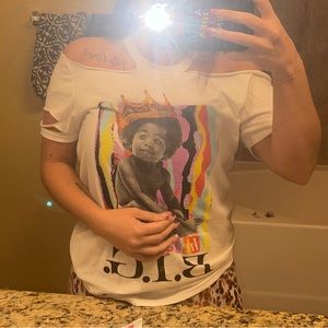 Custom notorious BIG tee shirt